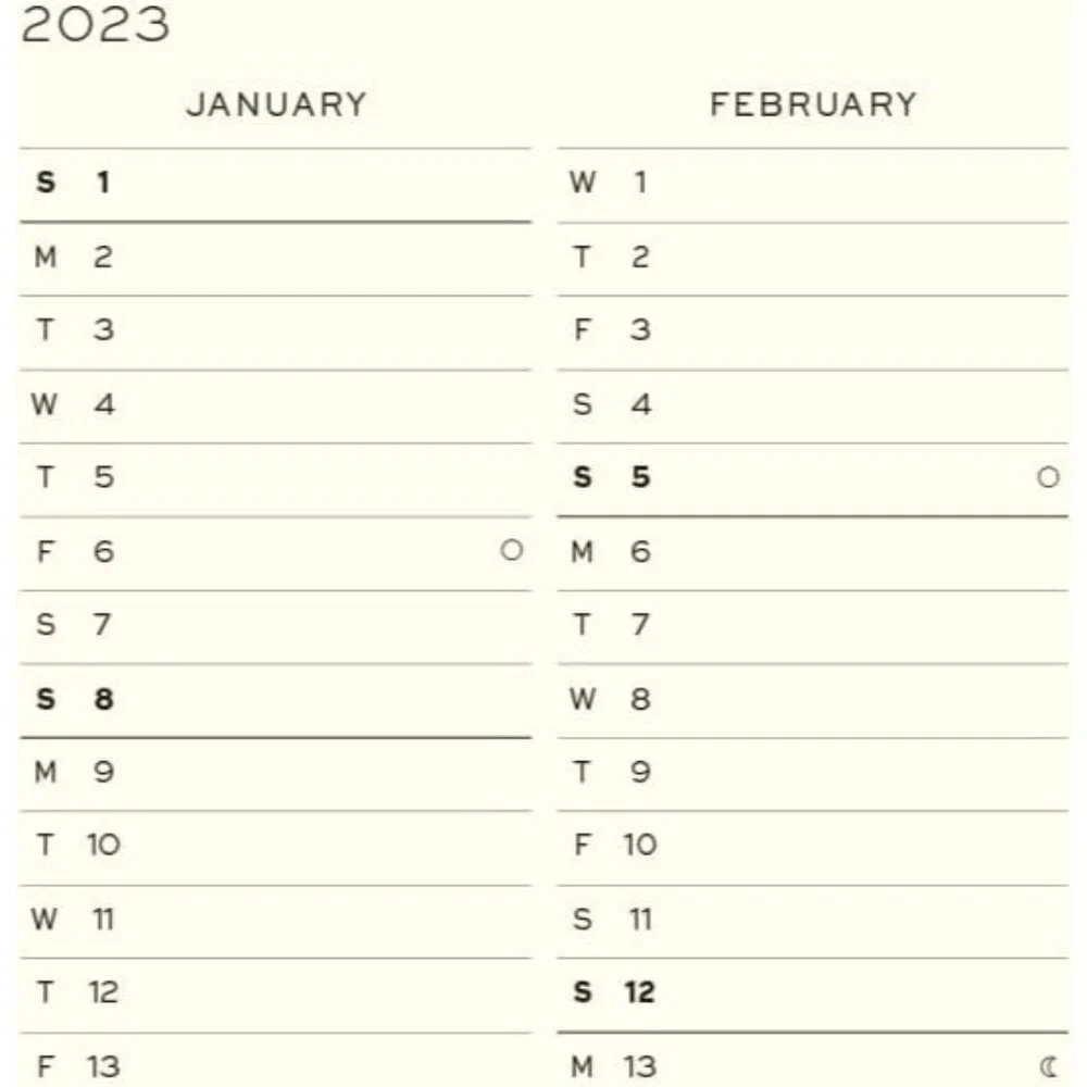 LEUCHTTURM1917 Weekly Planner Notebook Softcover Medium A5 2023 Anthracite Gray